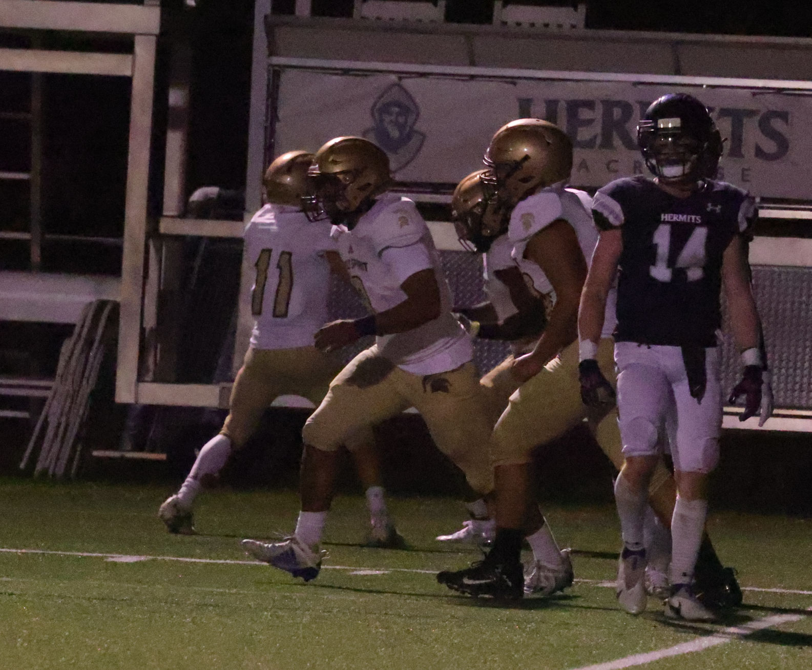 St. Augustine Prep vs Holy Spirit football game